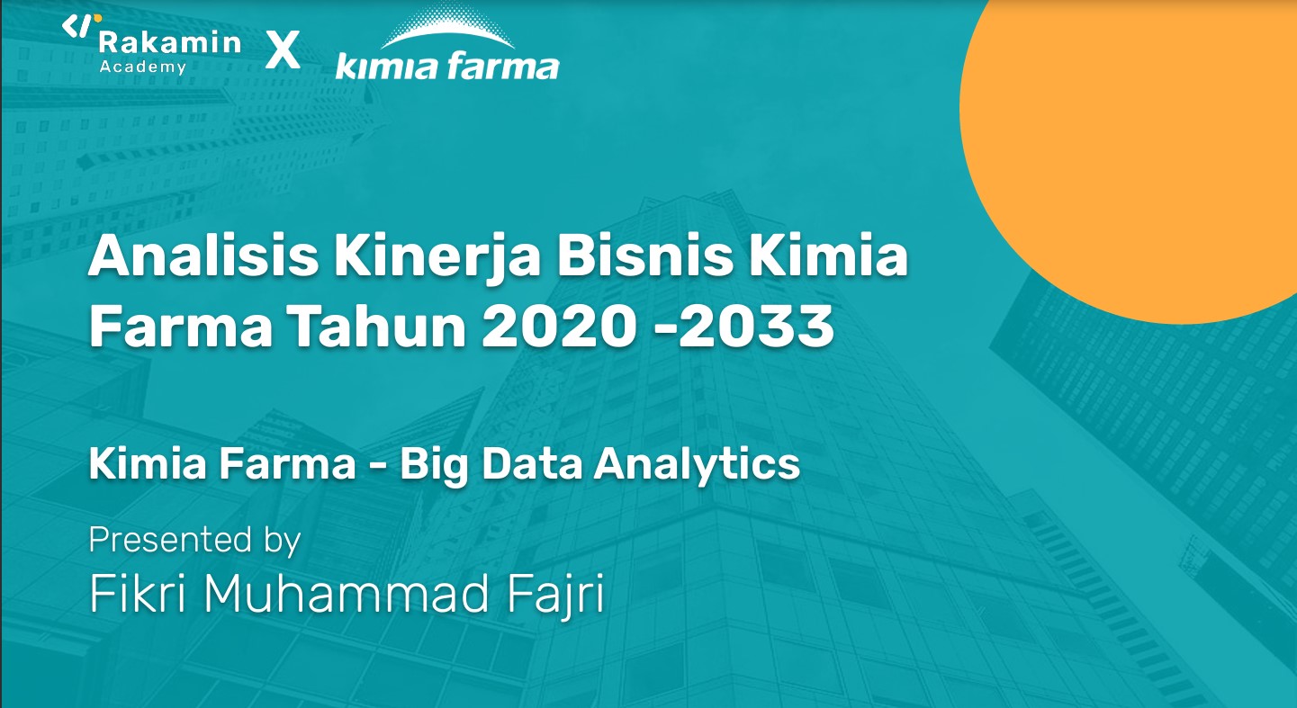 Project Based Rakamin X Kimia Farma